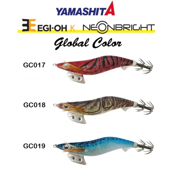 Yamashita Totanara Egi-Oh K Global Color Neon Bright - Promarine